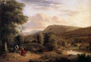 Asher Brown Durand Landscape Composition oil painting